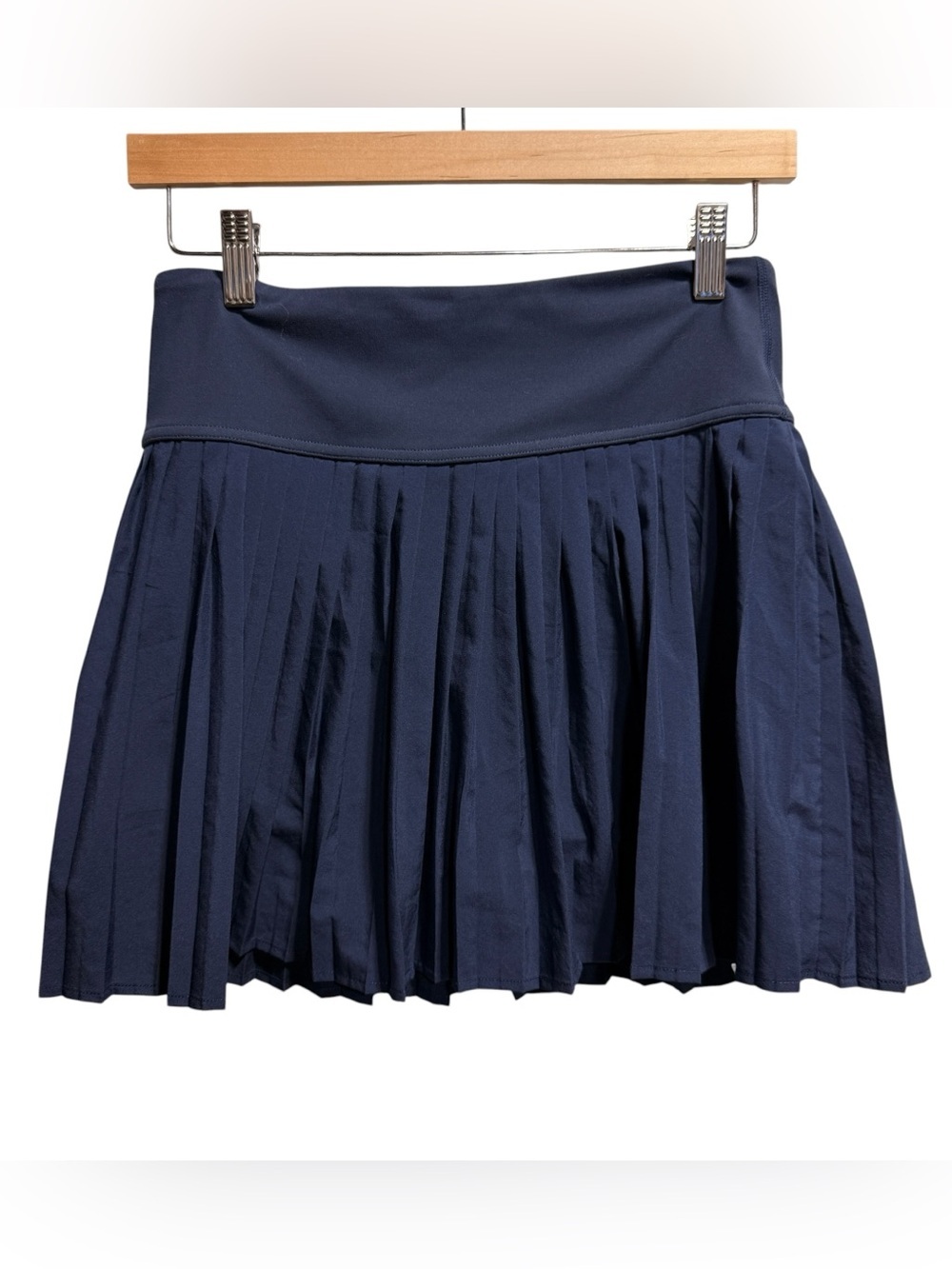 Fabletics Hot Shot Pleated Skirt Skort Navy Size S Sporty Tennis Activewear